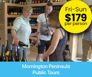 Mornington Peninsula Public Tour Price $179 Promo Image