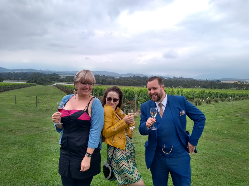 Having Fun at Domaine Chandon